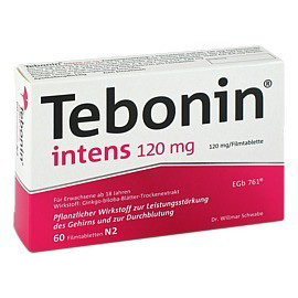 Изображение препарта из Германии: Тебонин Tebonin Intens 120MG 60 Шт.